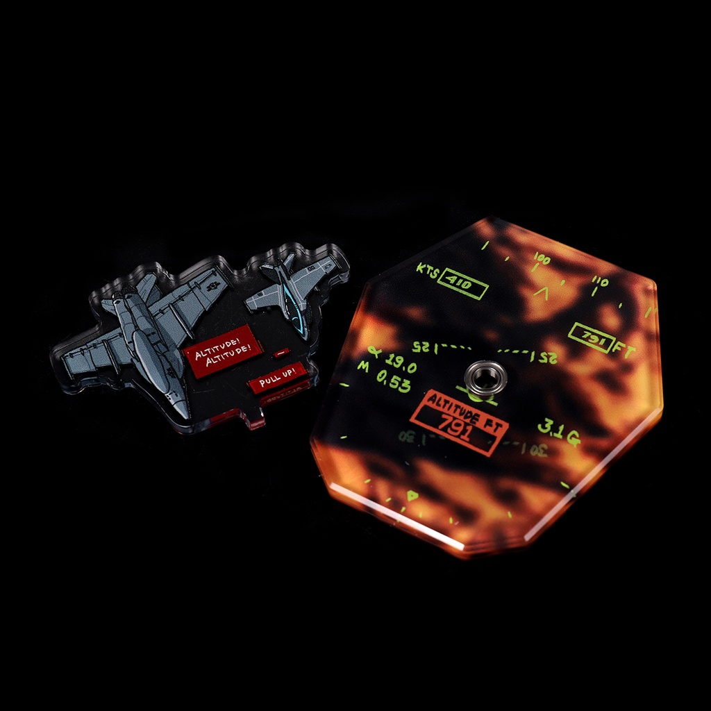 Rooster/Maverick - Rotating Acrylic Standee