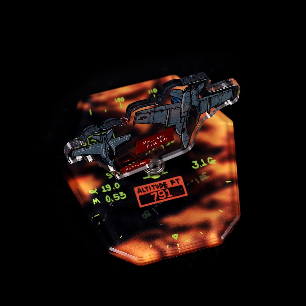 Rooster/Maverick - Rotating Acrylic Standee