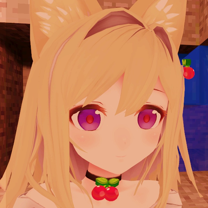 チェリー 🍒 ヘアピン 🍒 Cherry Hairclip 【オリジナル3D】