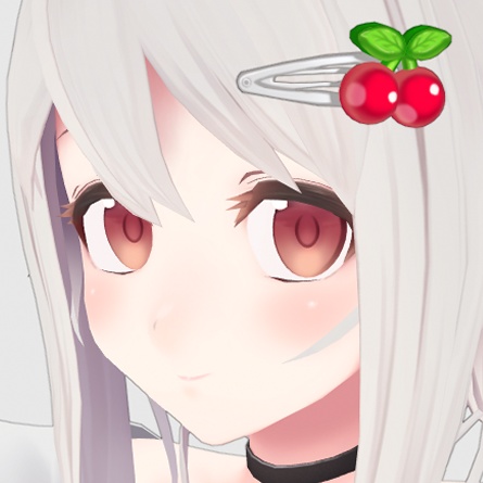 チェリー 🍒 ヘアピン 🍒 Cherry Hairclip 【オリジナル3D】