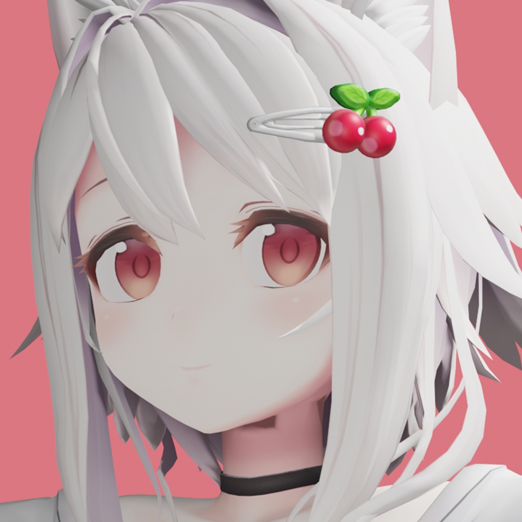 チェリー 🍒 ヘアピン 🍒 Cherry Hairclip 【オリジナル3D】