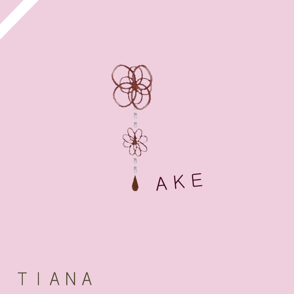 🔸AKE🔸なんか風の髪飾り【オリジナル3D】「dynamic bone 設定済み」