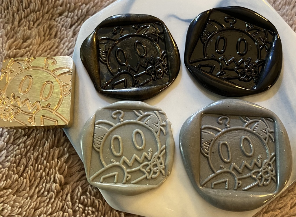 くまのシーリングスタンプ