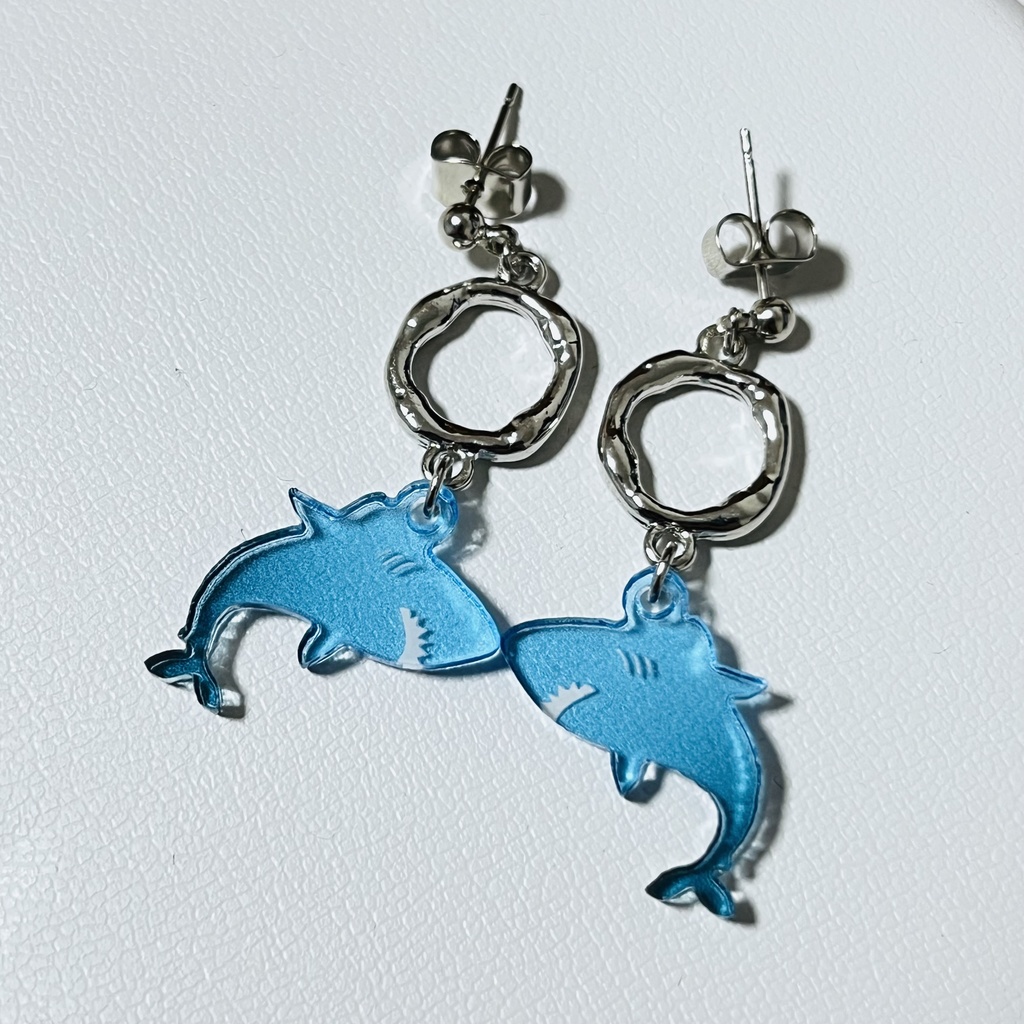 🦈ピアス(3種)