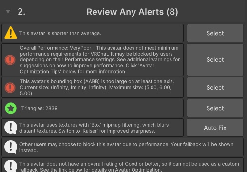 アバターの範囲をINFINITYにするやつ