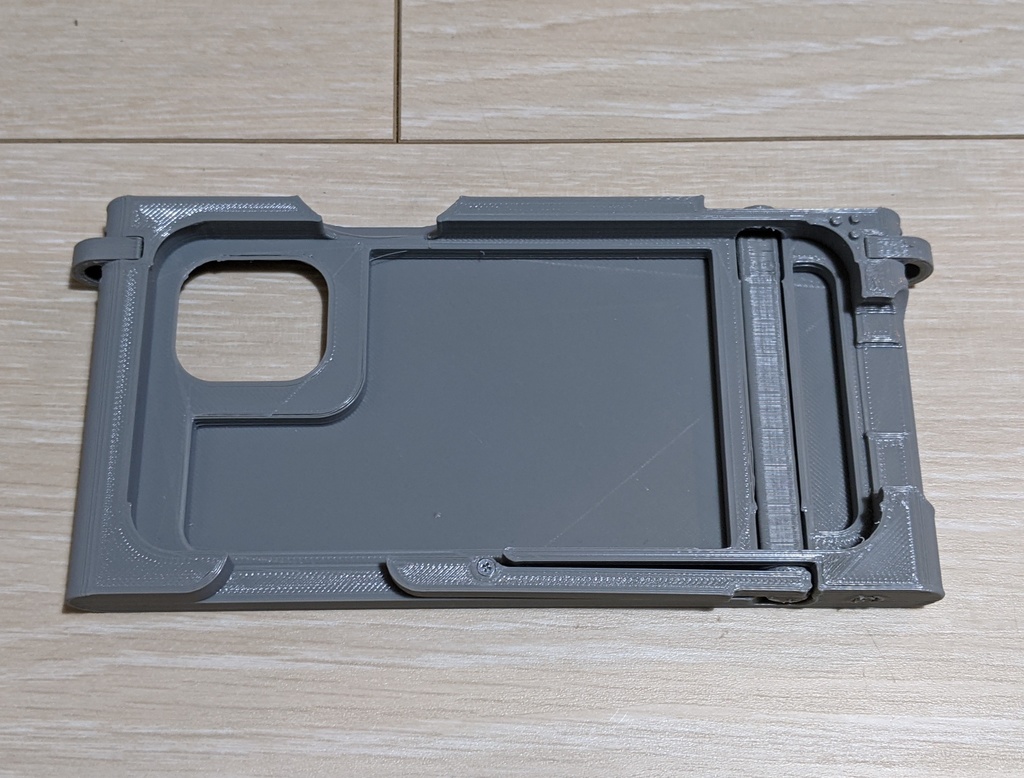 iPhone12用速写ケース ver.2(3Dデータ)