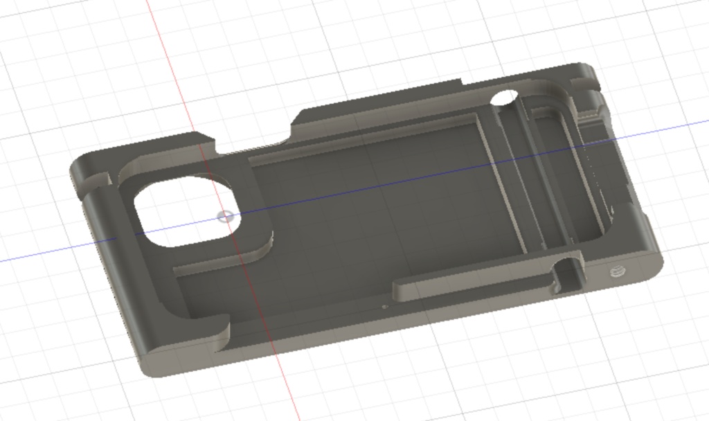 iPhone12用速写ケース ver.2(3Dデータ)