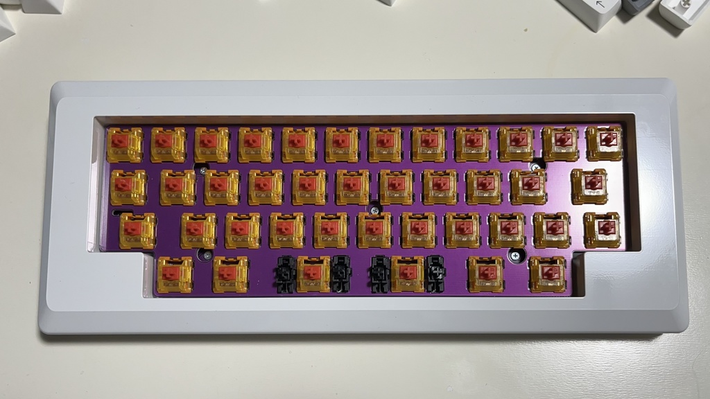 自作キーボードM0ii040 ソケット版