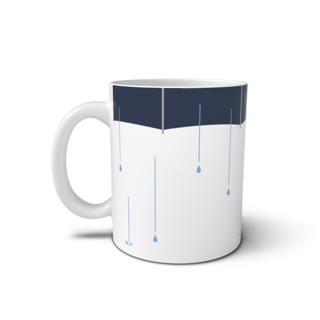 最初の思い出マグカップ 傘ver