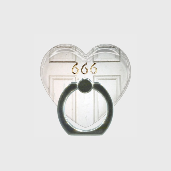 〈受注生産〉666号室(ホワイト)〈スマホリング〉