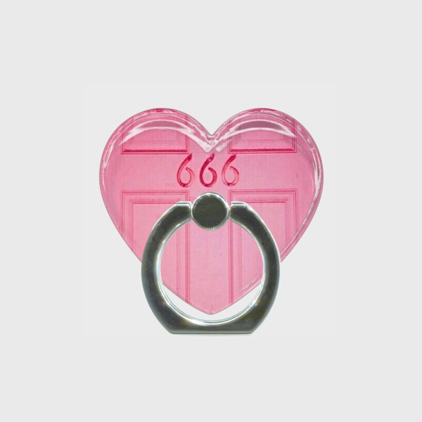 〈受注生産〉666号室(ピンク)〈スマホリング〉