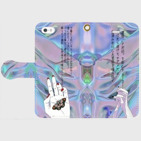 〈受注生産〉TOY〈手帳型スマホケース〉