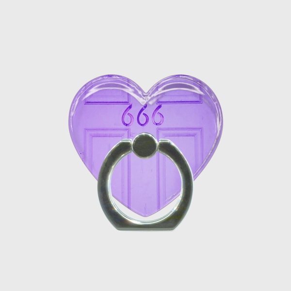 〈受注生産〉666号室(パープル)〈スマホリング〉