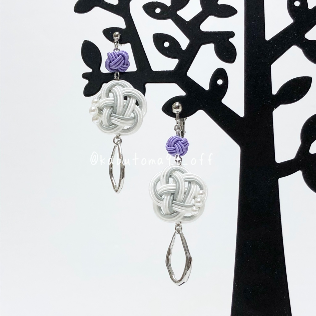 【HQ】メッチャさり気なくユニカラーで推す水引耳飾り(番外:白鳥沢 牡蠣事変)