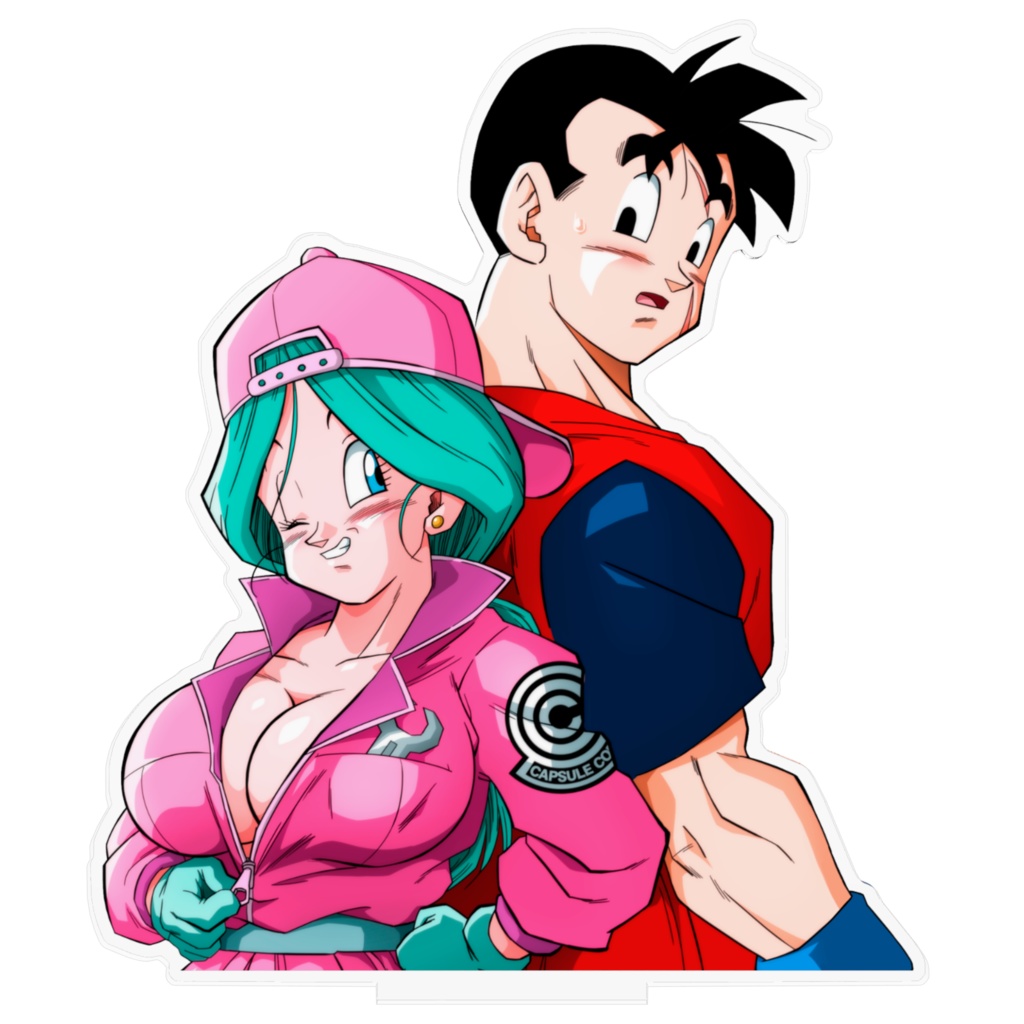 BULMA & GOHAN / ACRYLIC FIGURE
