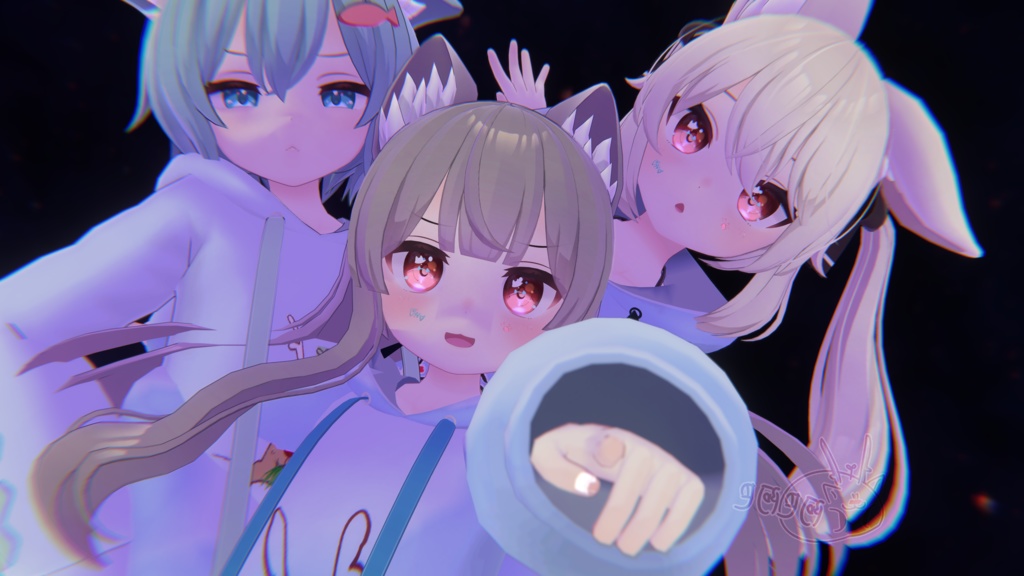 【ミルク専用】目テクスチャ+化粧+ネイルテクスチャ+?