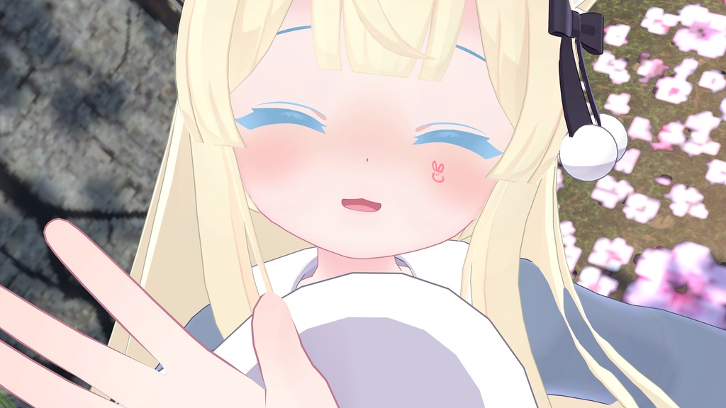 【ミルク専用】目テクスチャ+化粧+ネイルテクスチャ