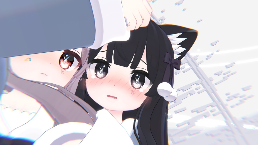 【ミルク専用】目テクスチャ+化粧+ネイルテクスチャ