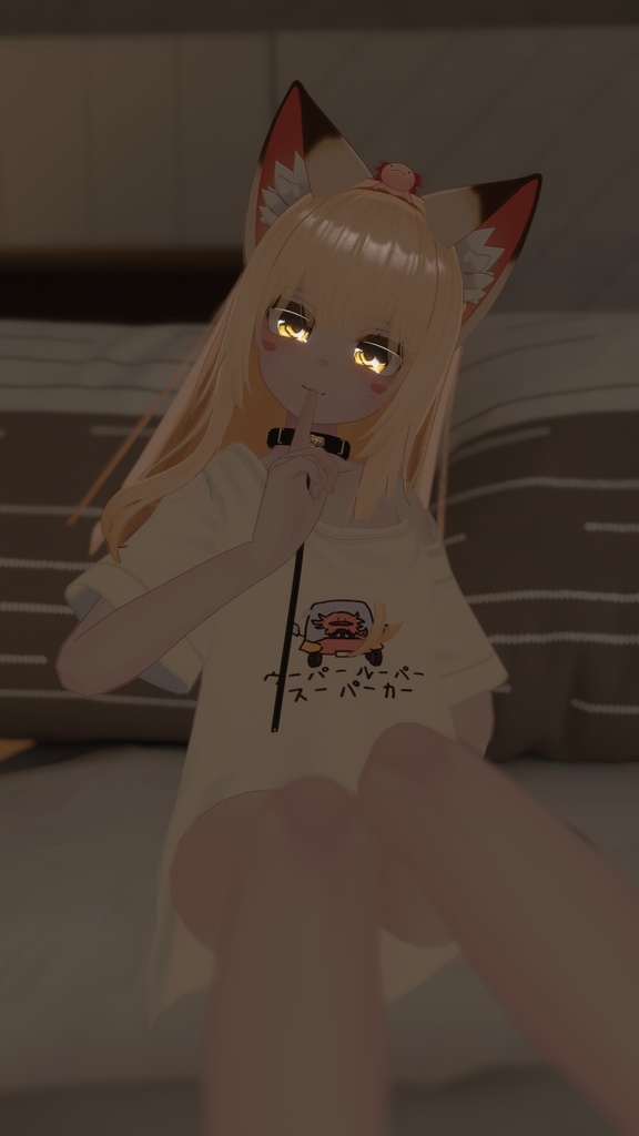 【ライム専用】目テクスチャ+化粧+ネイルテクスチャ