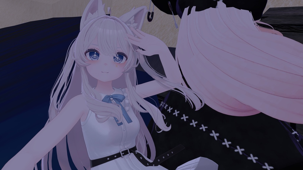 【ライム専用】目テクスチャ+化粧+ネイルテクスチャ