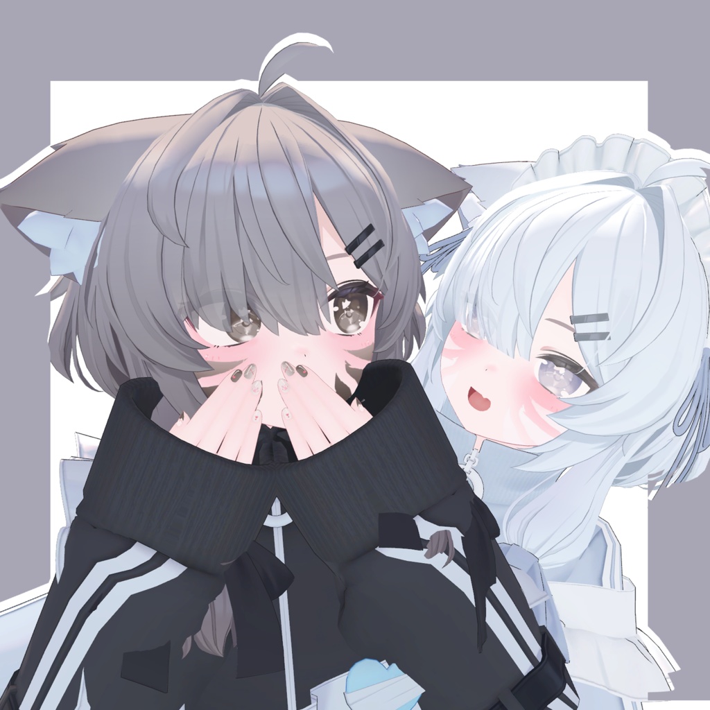 【真冬専用】目テクスチャ+化粧+ネイルテクスチャ