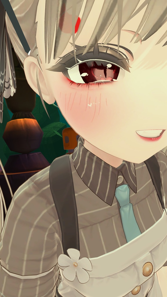 【マヌカ専用】ハロウィーン目テクスチャ+化粧【無料有】