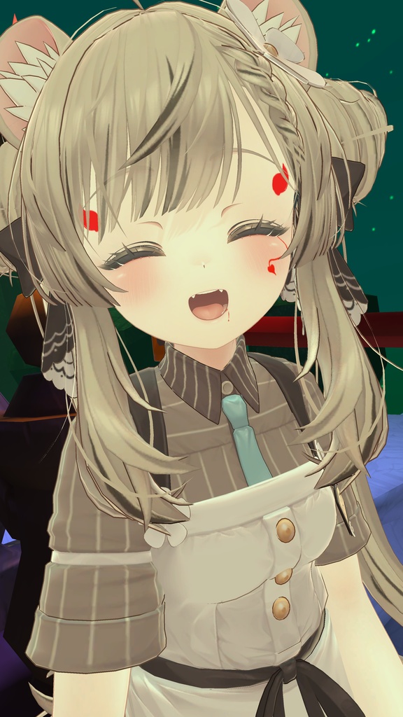 【マヌカ専用】ハロウィーン目テクスチャ+化粧【無料有】