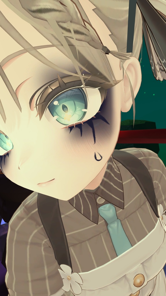 【マヌカ専用】ハロウィーン目テクスチャ+化粧【無料有】