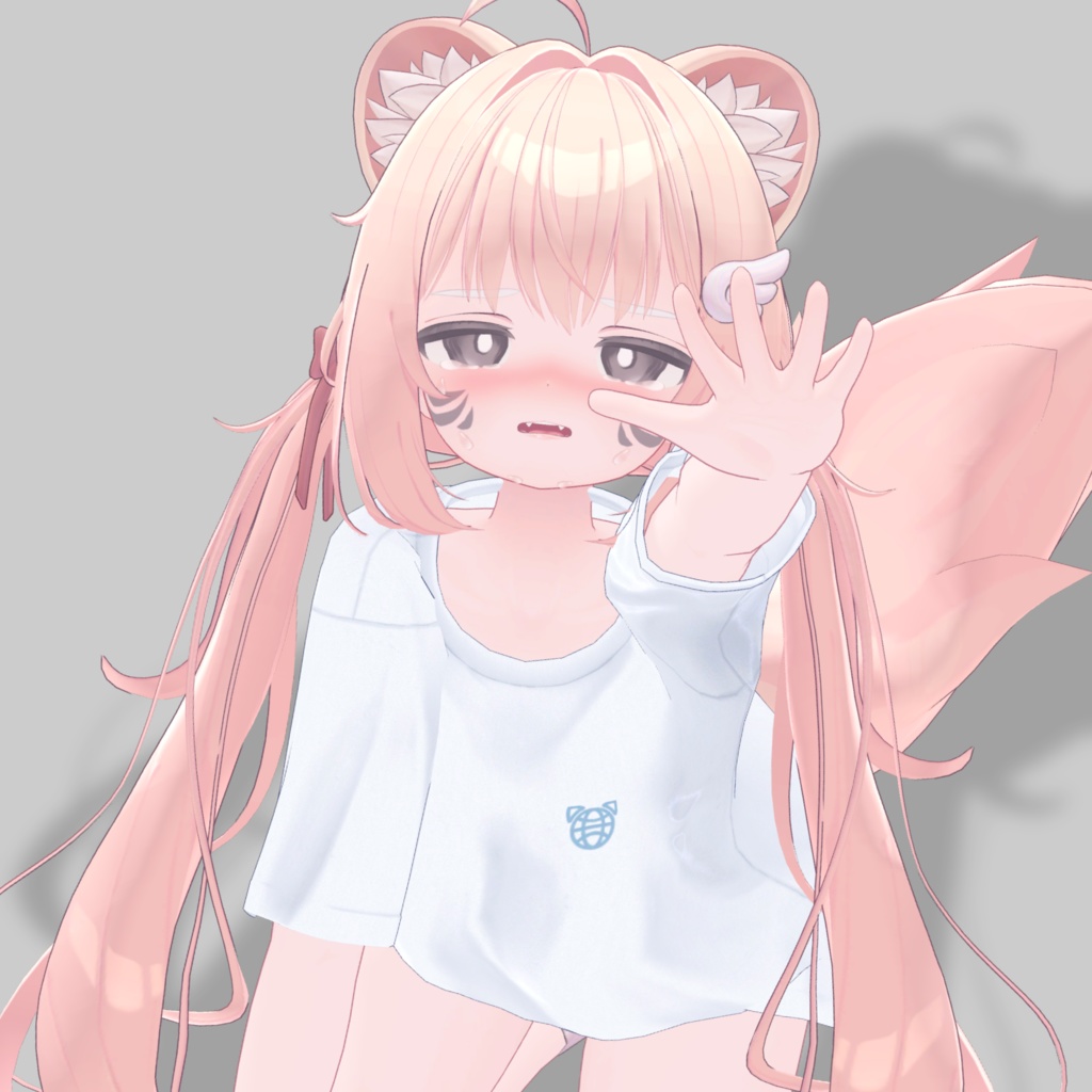 【シフォン専用】目テクスチャ+化粧+ネイルテクスチャ