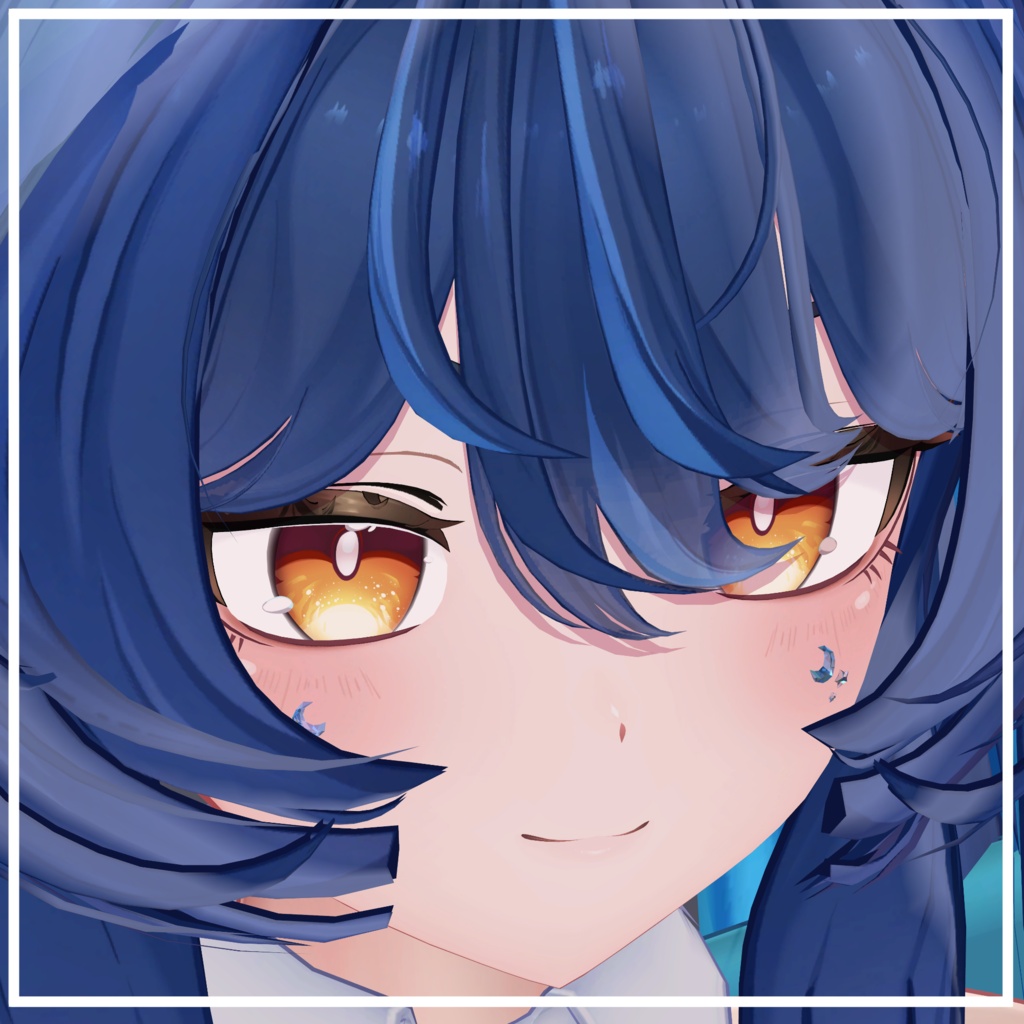 【35アバター対応】星月(Moon&Star)【アバターアクセサリー】