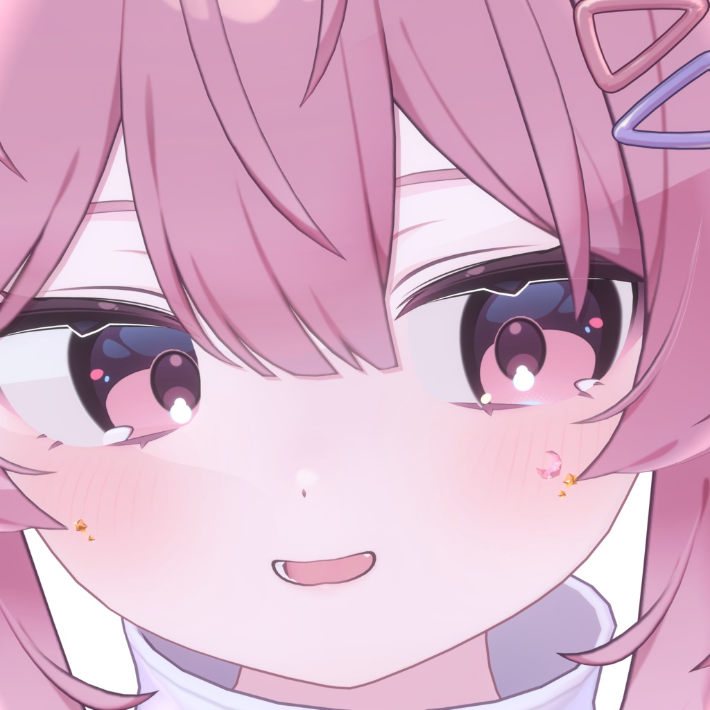 【24アバター対応】星月(Moon&Star)【アバターアクセサリー】