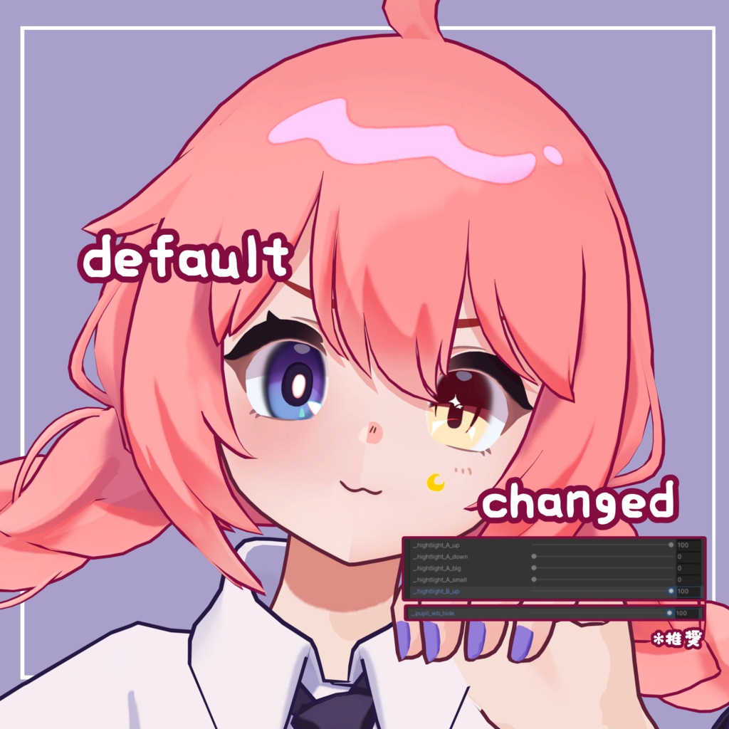 【Nunosp-ヌノスプ-専用】目テクスチャ+化粧+21種類フェイスペイント