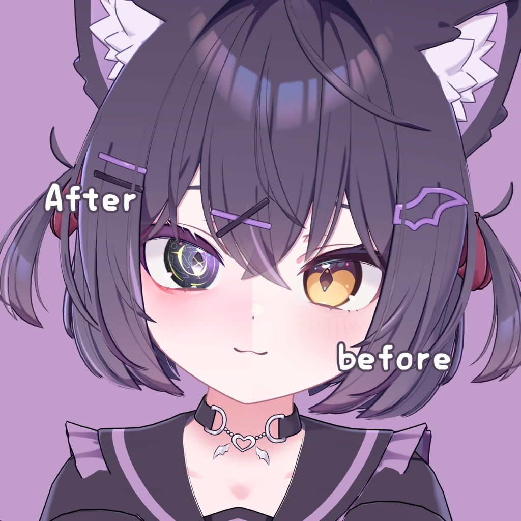 【ショコラ専用】目テクスチャ+化粧