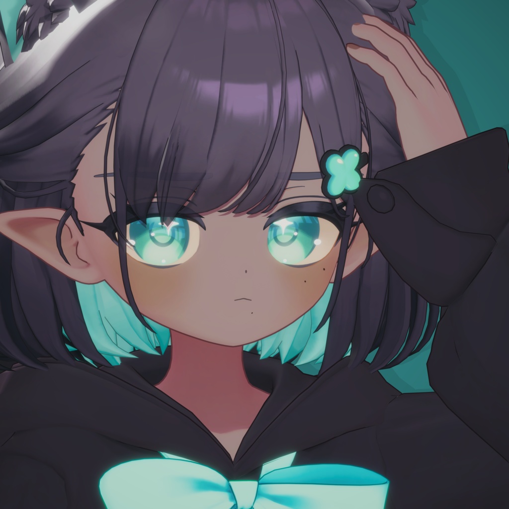 【しらつめ専用】目テクスチャ+化粧+4種類フェイスペイント