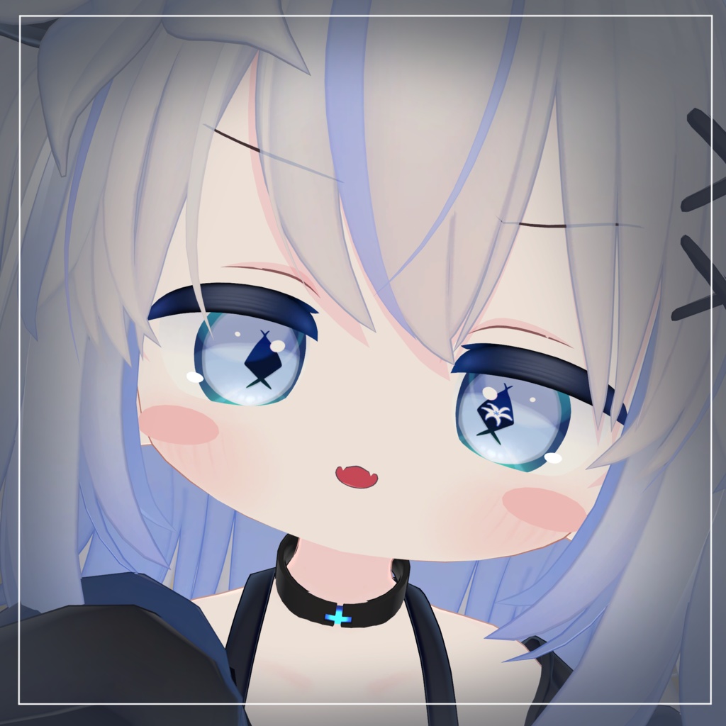 【エルシオン専用 】目テクスチャ+フェイスペイント