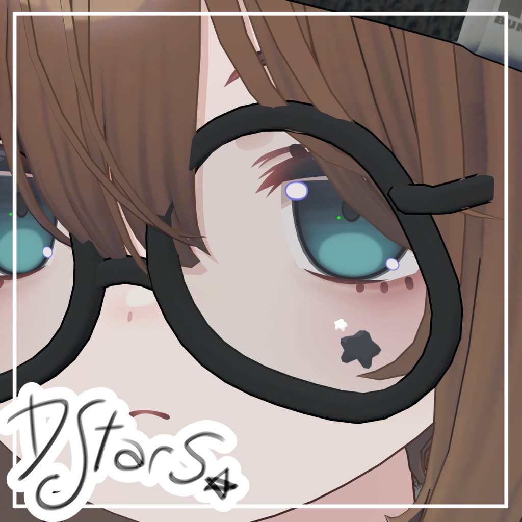 【4アバター対応】DStarS【アバターアクセサリー】