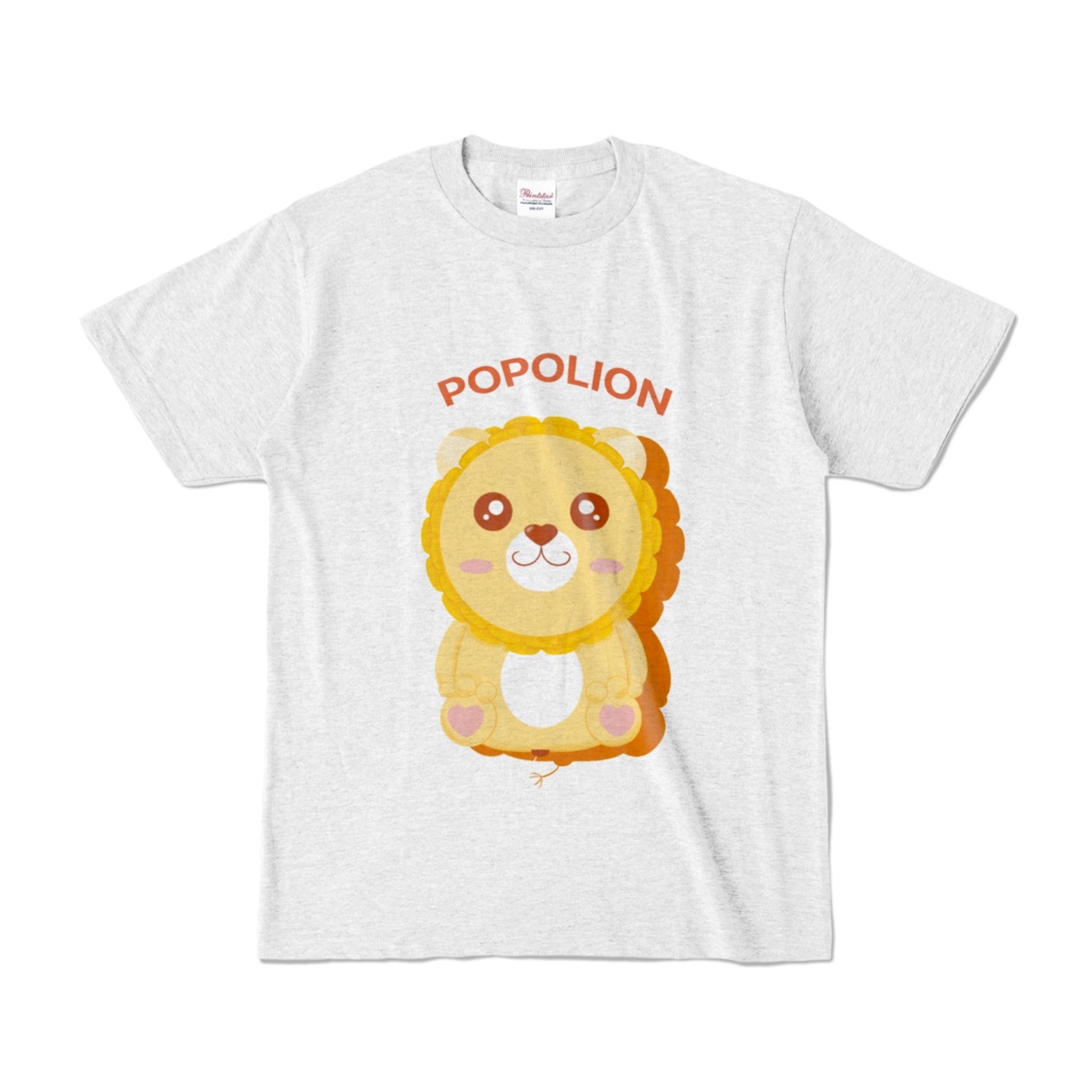 ぽぽらいおん カラーtシャツ