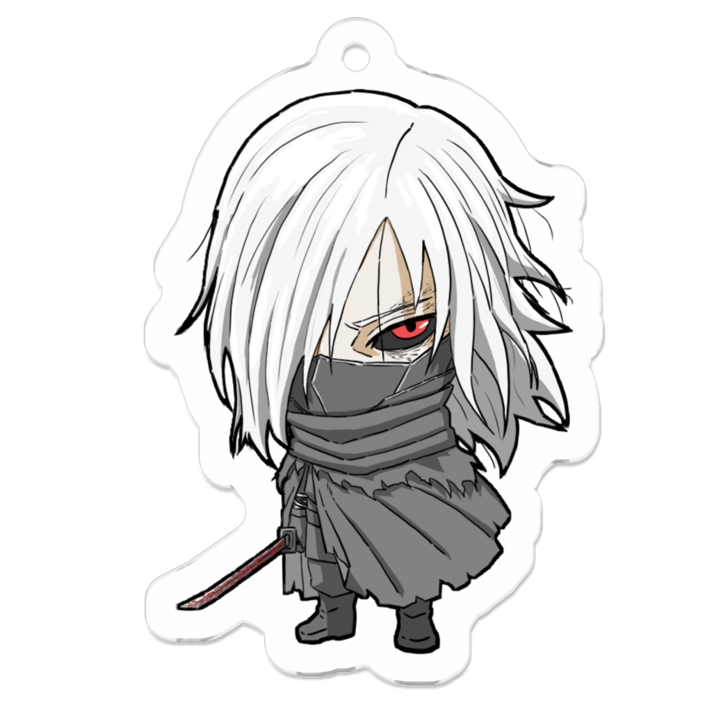 【憑人 -つきびと-】アクリルキーホルダー シキ