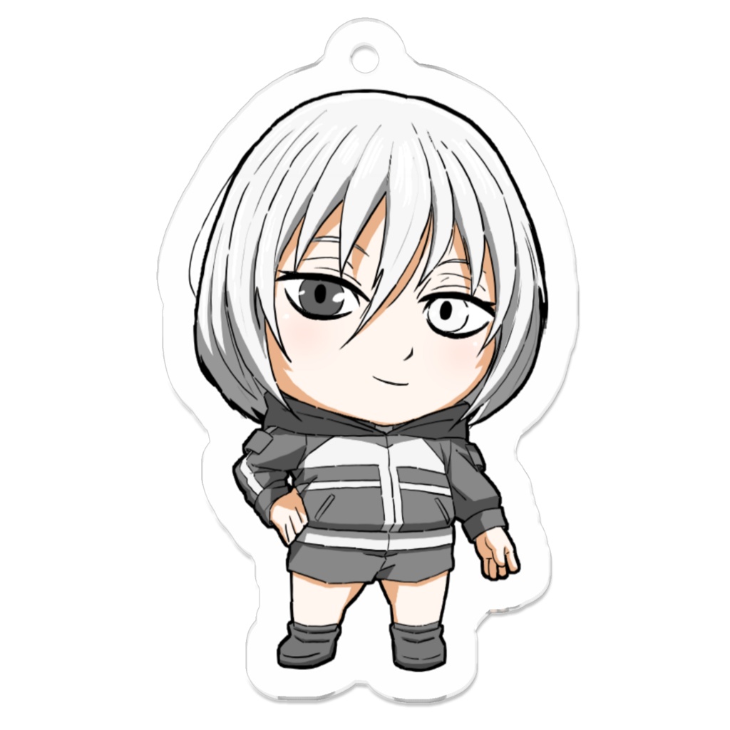 【憑人 -つきびと-】アクリルキーホルダー 白雲イズミ