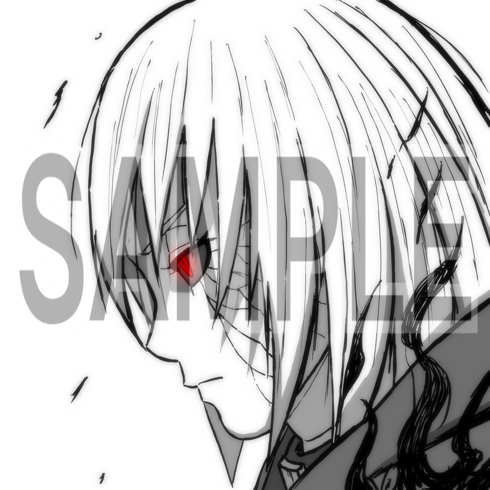 【憑人 -つきびと-】アイコンイラスト 白雲イズミ