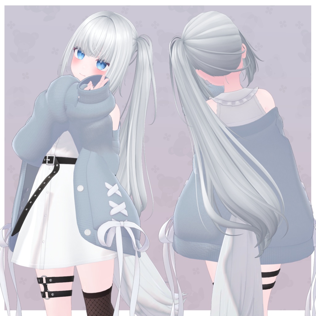 H05 ツインテにもできちゃうサイドテール