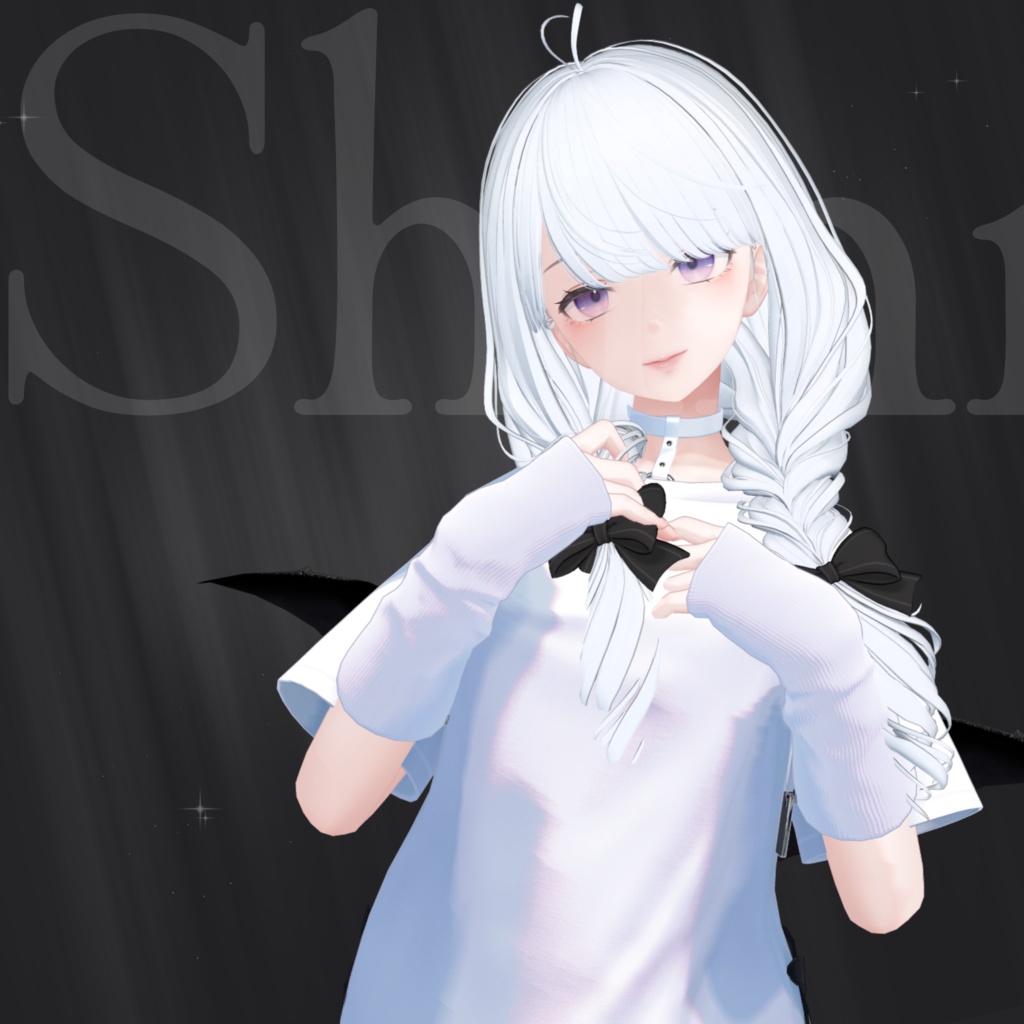 H07 ココロ紡いで揺らめいて 三つ編みおさげヘアー