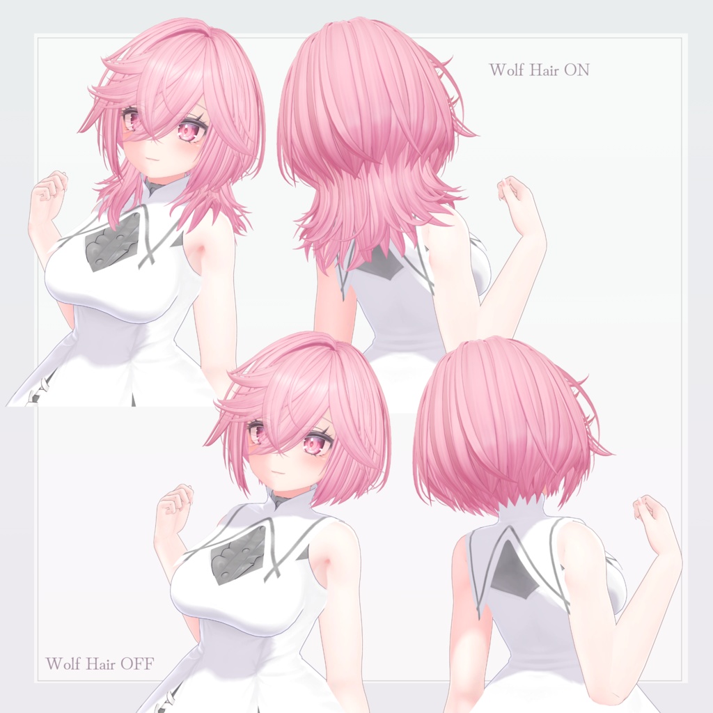 H10 キュートウルフカット