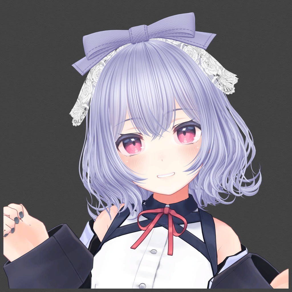 H12 ふんわりぱっつんウェーブヘア