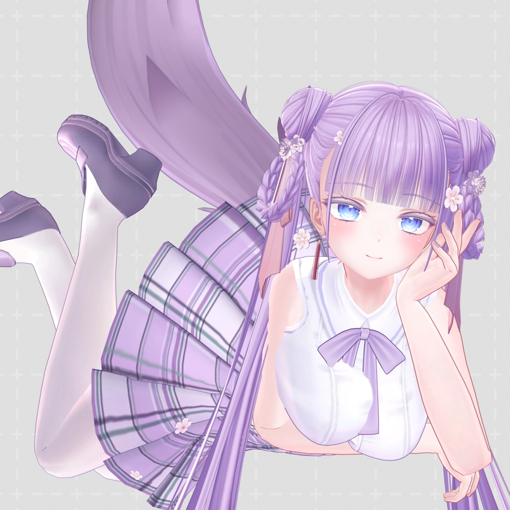 H17 おだんごツインテール