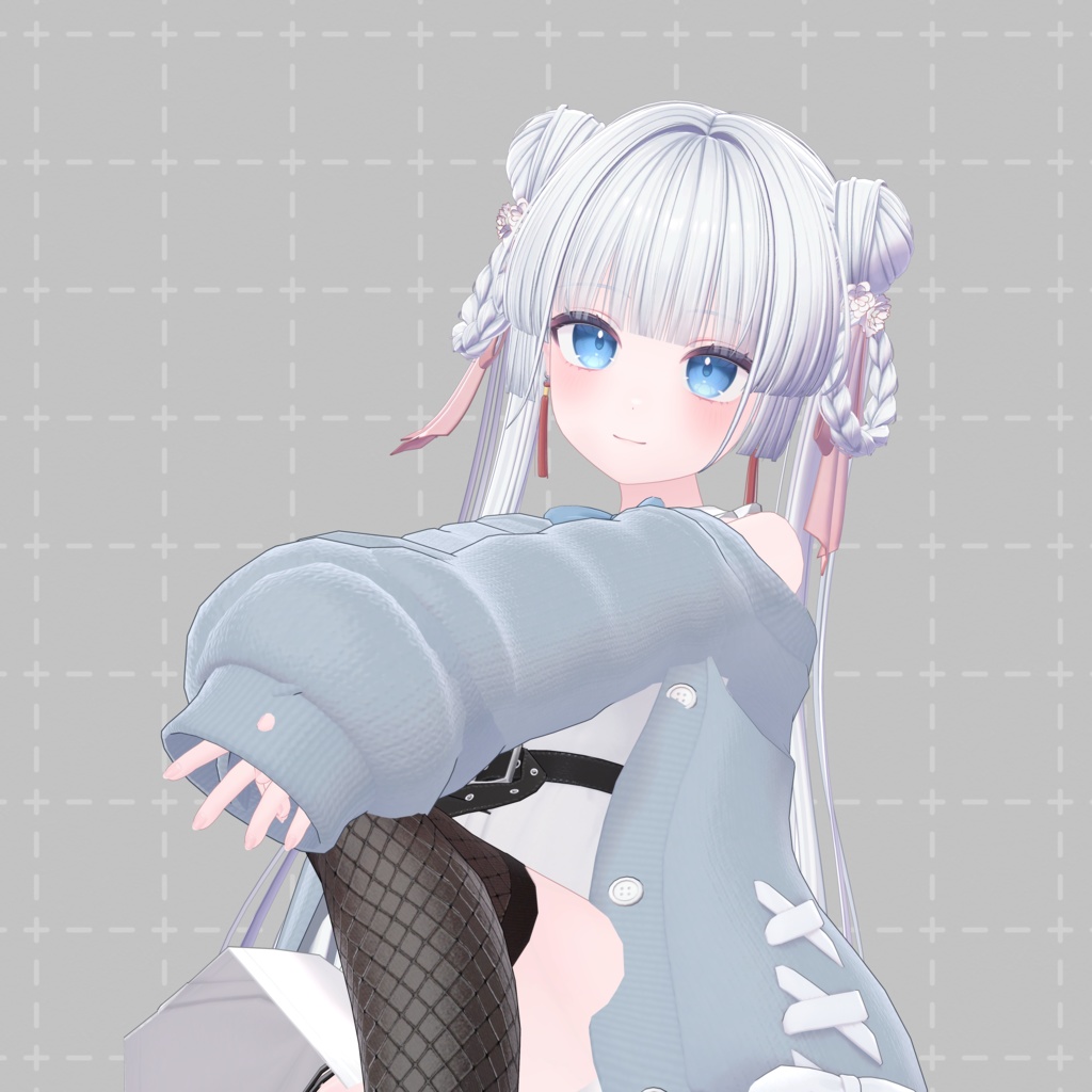 H17 おだんごツインテール