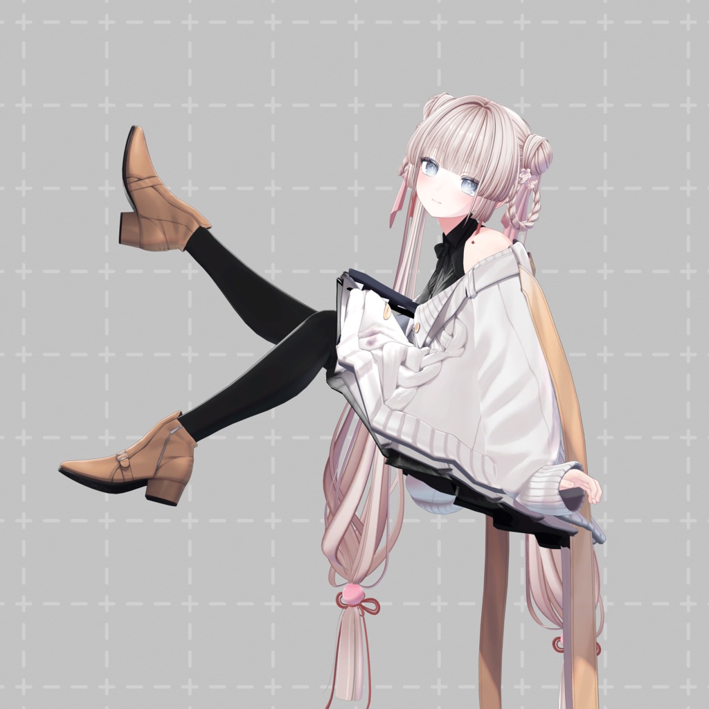 H17 おだんごツインテール