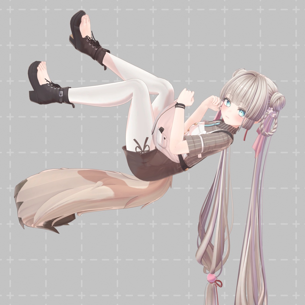 H17 おだんごツインテール