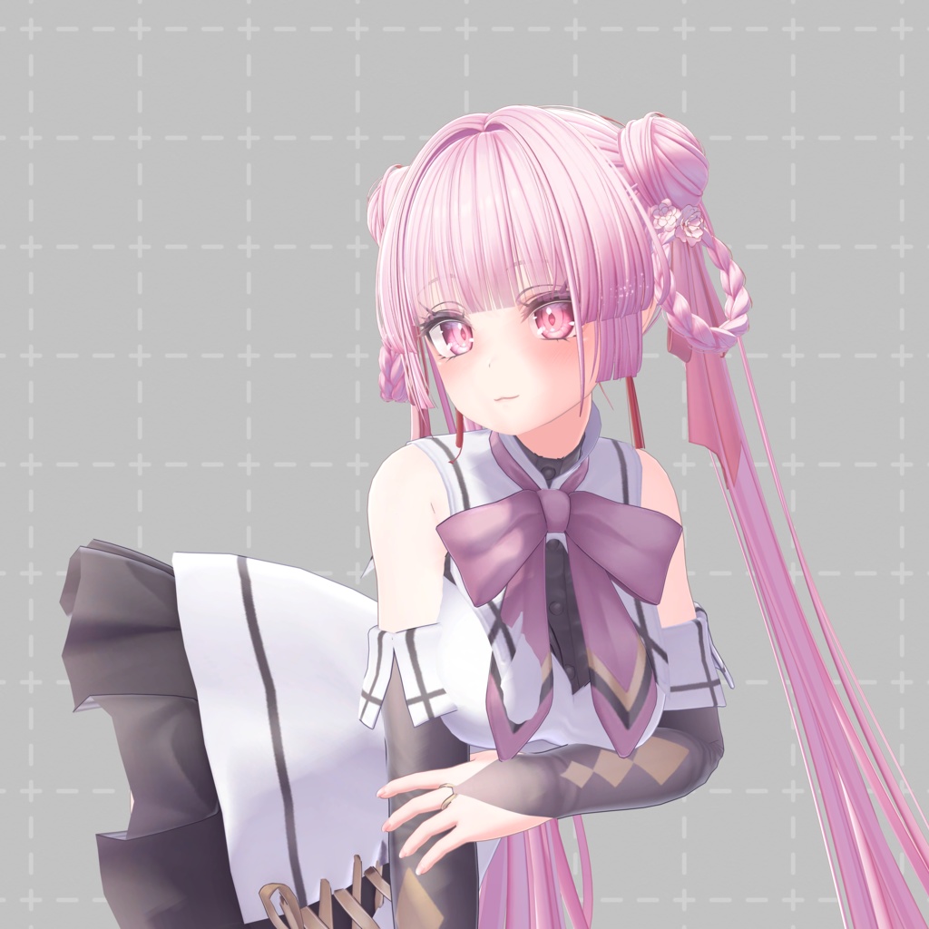 H17 おだんごツインテール