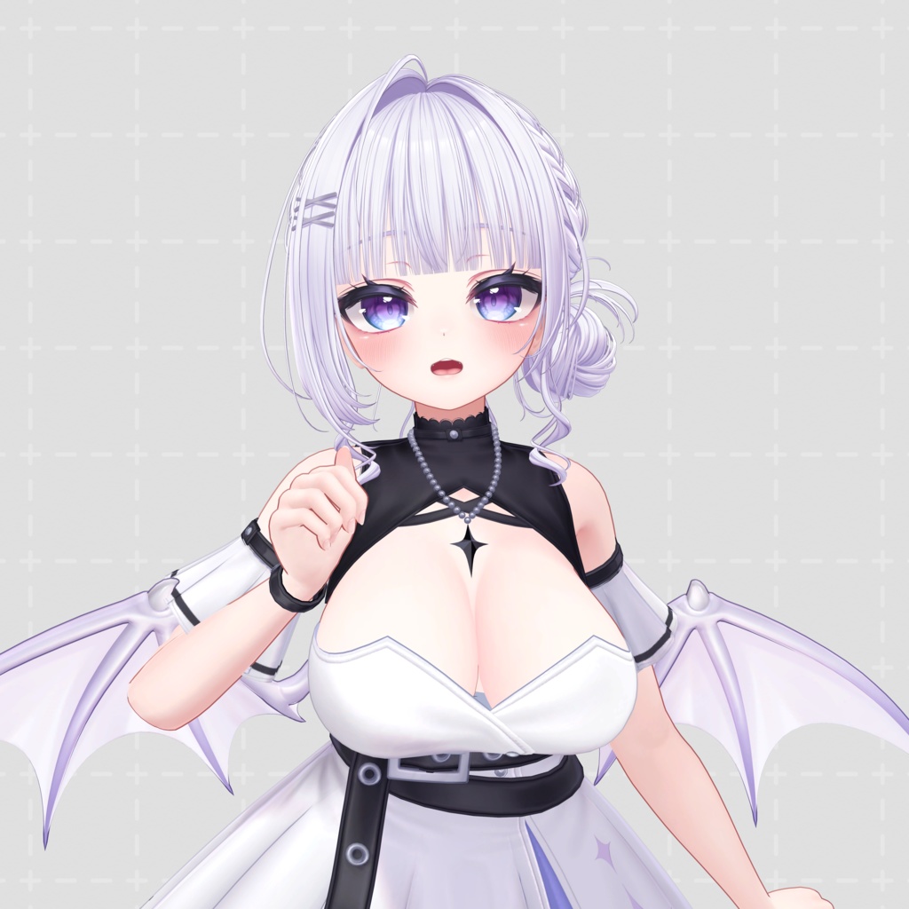 H20 サイドおだんご編み込みヘア